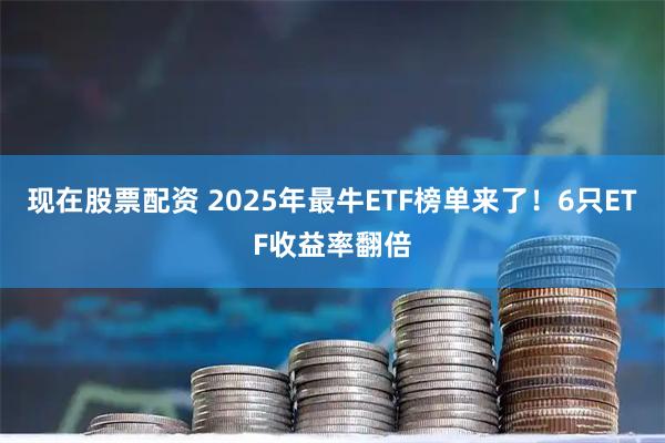 现在股票配资 2025年最牛ETF榜单来了！6只ETF收益率翻倍